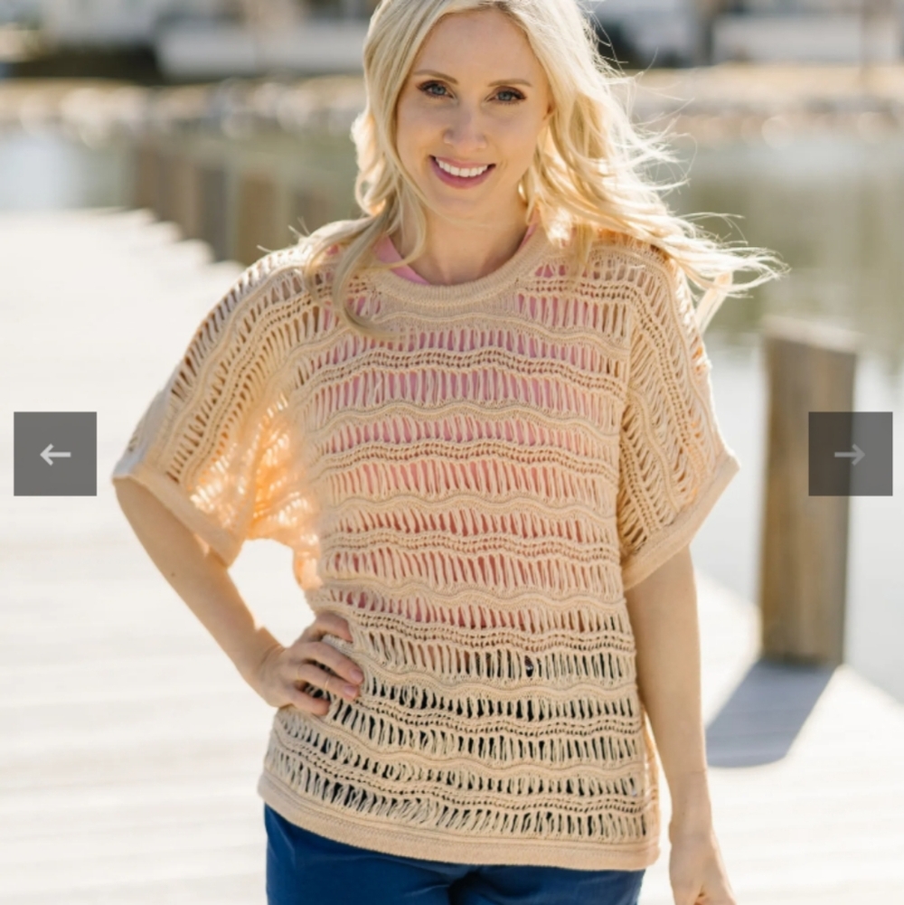 Ivory Hilton Head Sweater